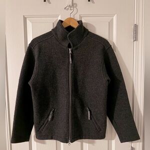 Ibex Merino Wool Full Zip Jacket – Made in USA – Small